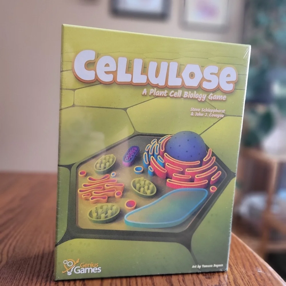 NWT Genius Games Cellulose: A Plant Cell Biology Worker Placement Board Game - Picture 1 of 7